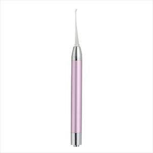LED付き耳かき ピンセット付き 光る耳かき 電池式 見やすい みみかき 耳掃除 先端やわらか素材 ケース付き 持ち運び