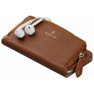 iPhone 6s/6 BZGLAM レザーコインカバー 本革 手帳型ケース ブラウン サンクレスト i6S-BZ15
