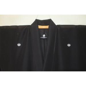 喪服 着物 夏物 絽黒紋付 絽着物 黒共絽帯 絽長襦袢 3点セット お