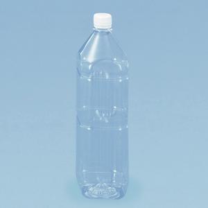 ペットボトル容器 ミネラル1.5L(角) 白フタ付 84本入 ＰＥＴボトル（ペットボトル） 空ペットボトル 業務用 1500ml 空ボトル 容器 ボトル