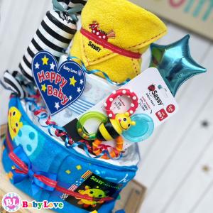 出産祝い 男の子 オムツケーキ sassy お...の詳細画像1