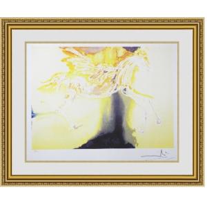 絵画 販売通販 ダリ 勝利の馬 額縁付き : 絵画販売のアート 絵画 販売通販 ダリ 勝利の馬 額縁付き : 絵画販売のアート