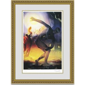 絵購入 ミュシャ 薔薇 ローズ 額縁付き : 絵画販売のアートギャラリー