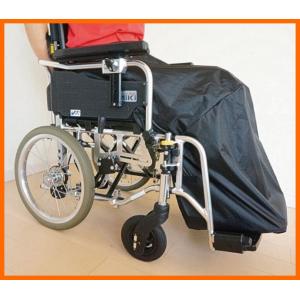 笑和 RAKUハーフレイン 車いす用レインコート 下半身用