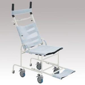 ウチエ　入浴用椅子　O型　ヘッドレスト付 シャワーキャリー お風呂・入浴用車椅子 ウチエ 楽チル