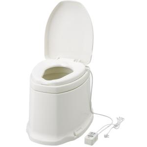 安寿 簡易洋式便座 サニタリエースOD据置式(暖房便座補高8cm) : 介護