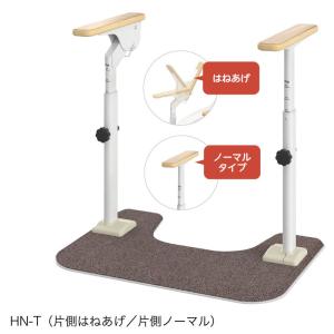 安寿 アットグリップ トイレサポート H-T 両側はねあげ 置くだけ洋式