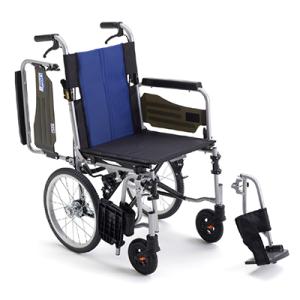 非課税】ミキ 自走型車椅子 BAL-R1 ハイポリマータイヤ 軽量車いす