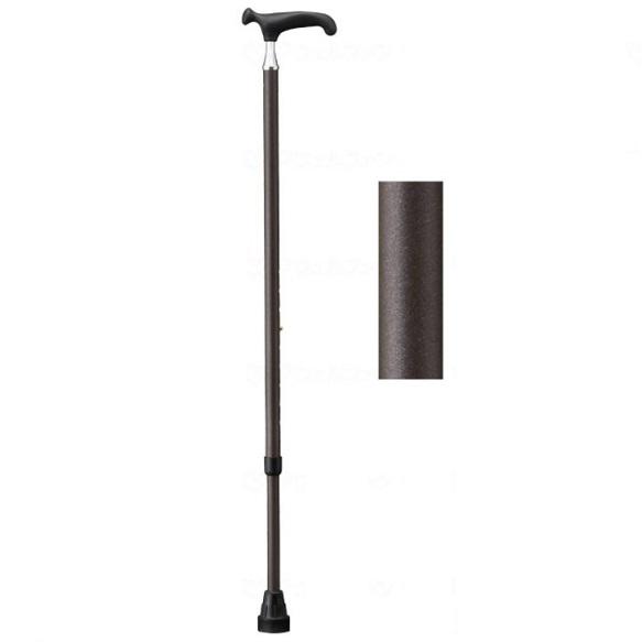 伸縮杖　ドイツ オッセンベルグ社製　OSSシリーズ　OSS-2　レザーブラウン　(法人様送り専門店)