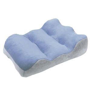 コジット　のびのび腰痛対策　脚クッション / 90672　スモーキーブルー