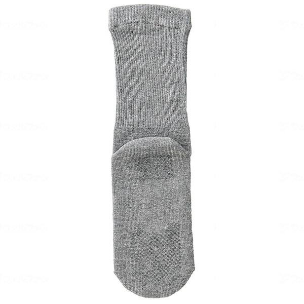 神戸生絲　極上しめつけません（綿混）　紳士　すべり止め付  5951F　グレー　(法人様送り専門店)