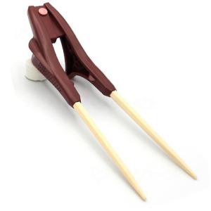 箸ぞうくん S2-9 赤 19cm 左手用 ウインド 介護 介助 食事 食器