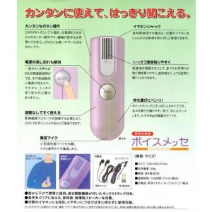 ボイスメッセ 助聴器 BM-1 アネックス 簡...の詳細画像1