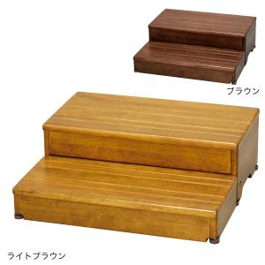 アロン化成 木製玄関台 1段タイプ 45W-30-1段 535-546 ライトブラウン