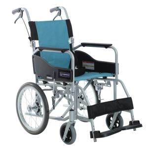 カワムラサイクル 介助用車いす(中床) ノーパンクタイヤ仕様 SY16-40SB