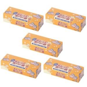 おむつが臭わない袋BOS　大人用　箱型　LLサイズ　60枚入×5箱セット(計300枚)　クリロン化成...