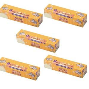 おむつが臭わない袋BOS　大人用　箱型　Mサイズ　90枚入×5箱セット(計450枚) クリロン化成 ...