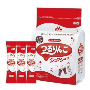 とろみ調整食品 つるりんこ シュワシュワ　0657016　2.5g×30本　森永乳業クリニコ　 炭酸飲料のおいしさそのままにとろみづけ｜kaigomall-y