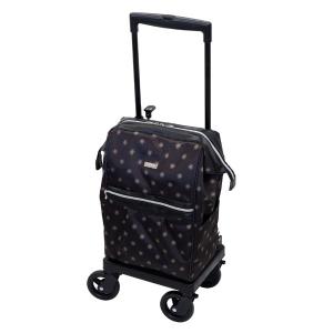 島製作所 メロディ スムーズグランデ 色：キルティングBK 横押しカート