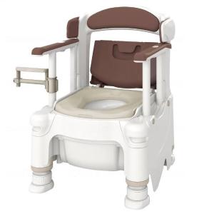 アロン化成 ポータブルトイレ 介護 らくゾウくん FX-30S 安寿 標準便座