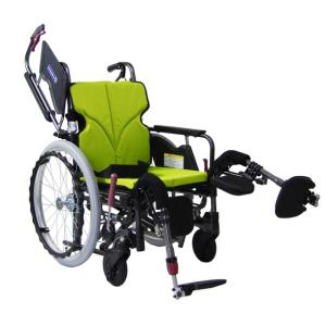 【H】 カワムラサイクル 車椅子 車いす 介助用 介護 25112209 カワムラサイクル 介助用車いす モダンB-STYLE (エレベーティング脚部