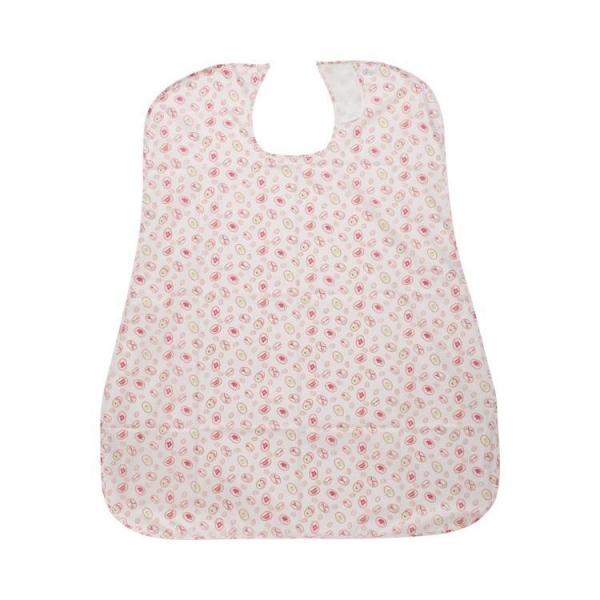 食事用エプロン　CX-01002　キッチンピンク　介援隊　メール便対象品　介護 介助 洗濯機可 撥水...