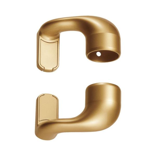 マツ六　35縦枠用持出スリムブラケットカバー付上下セット　040-5016　ゴールド　BD-49G