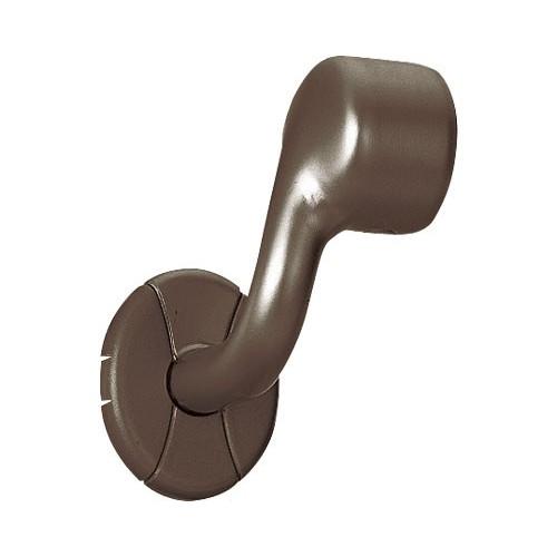 マツ六　35横受エンドブラケット　左用　040-1060　ブラウン　BD-10LB