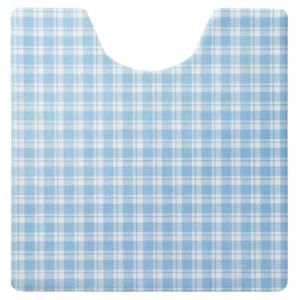 使い捨てトイレ用フロアシート FT-002 ブルー 20枚入×5個セット (計100枚)　青色　抗菌防臭効果