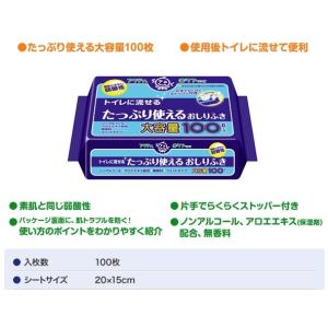 アクティ トイレに流せるたっぷり使えるおしりふ...の詳細画像1
