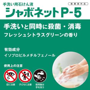 サラヤ シャボネットP-5 手洗い用石けん液 ...の詳細画像1