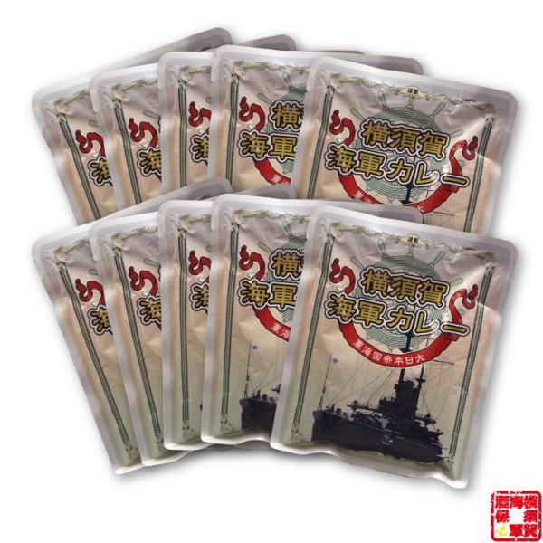 調味商事 横須賀 海軍カレー レトルトカレー 詰め合せ 中辛 200g 箱無し 10パック ビーフカ...
