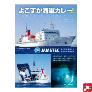 調味商事 よこすか 海軍カレー JAMSTEC パッケージ 200g×1食入 1個｜kaigunsan