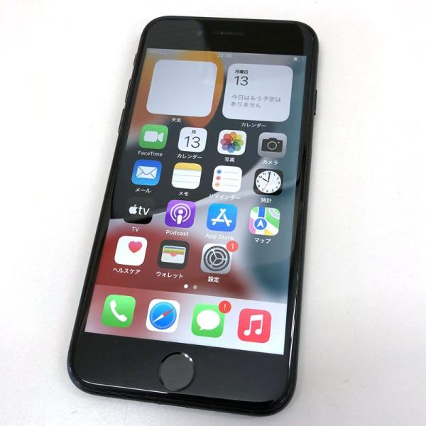 《ジャンク扱い》au iPhone 7 32GB MNCE2J/A ブラック【白ロム】【利用制限:〇...