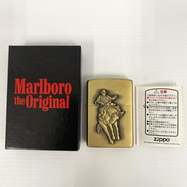 ZIPPO ジッポー Marlboro COWBOY RODEO/1998年製 マルボロ オイルライ...