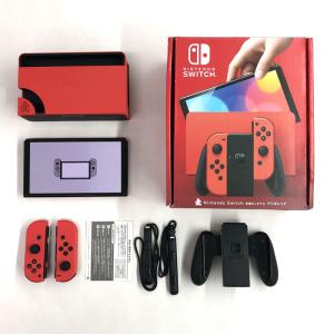 ジャンク扱い》ニンテンドースイッチ 有機ELモデル マリオレッド 
