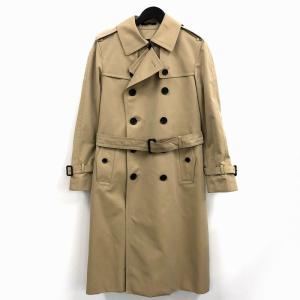 y□英国製 古着□バーバリー/BURBERRYSトレンチコート□カーキ
