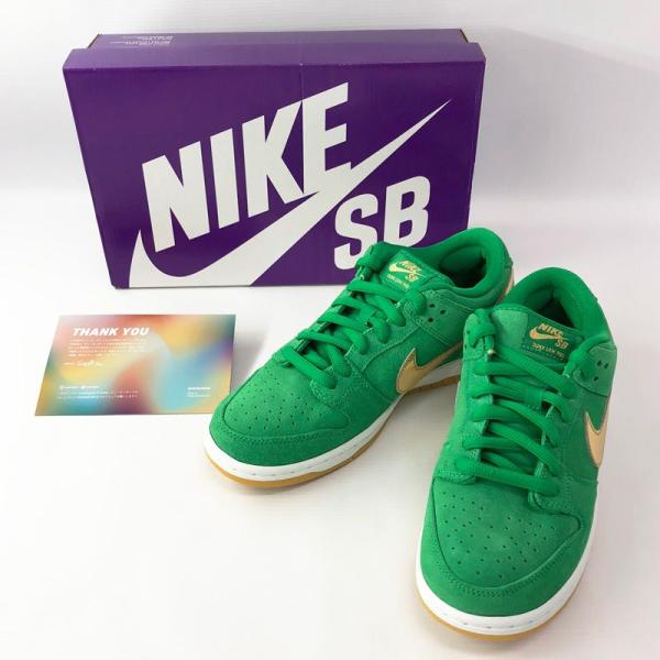 《美品》NIKE ナイキ SB DUNK LOW PRO St. Patrick’s Day ダンク...