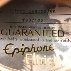 Epiphone Elitist 1965 C...の詳細画像5