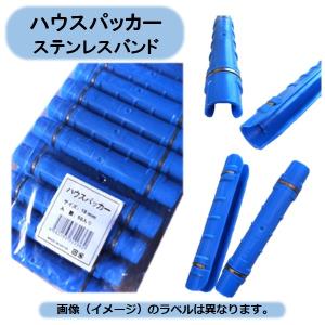 送料無料　ハウスパッカー　ステンレスバンド　22ｍｍサイズ　50P×12袋　シンセイ　温室　沖縄・離島出荷不可｜kaikai-shop