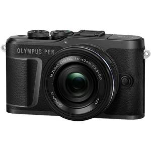 【新品】OLYMPUS オリンパス PEN E-PL10 14-42mm EZレンズキット ブラック【即日発送、土、祝日発送 】【送料無料】｜kaikyou