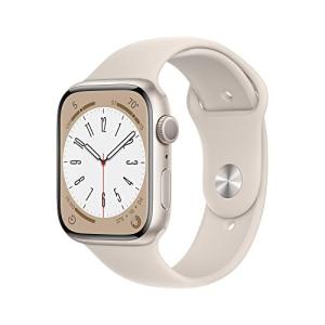 【新品未開封】Apple Watch Series 8 GPSモデル 45mm MNP23J/A [スターライトスポーツバンド]【送料無料】【土祝日発送】
