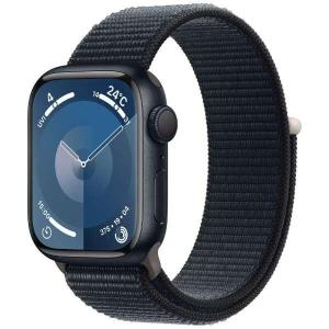 【新品未開封】Apple Watch Series 9 GPSモデル 41mm MR8Y3J/A [ミッドナイトスポーツループ]【即日発送、土、祝日発送】【送料無料】｜モバイル販売