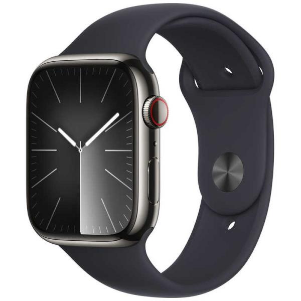 【Aランク・バンド無し】Apple Watch9 45mm GPS+Cellularモデル グラファ...