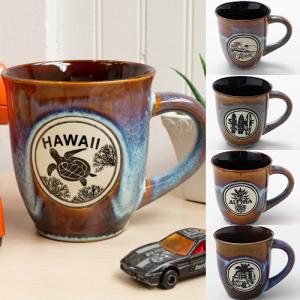 Hibiscus ハワイアン雑貨 ハイビスカス柄 トロピカル マグカップ