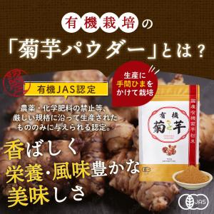 有機 菊芋 国産粉末 有機JAS認定 イヌリン...の詳細画像1