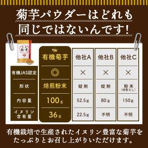 有機 菊芋 国産粉末 有機JAS認定 イヌリン...の詳細画像3