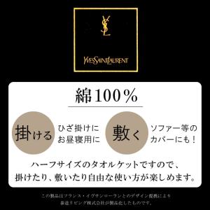 【少々難あり】イブサンローラン 洗える ハーフ...の詳細画像1