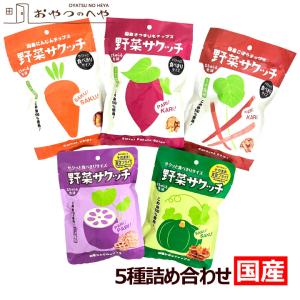 国産 野菜チップス 5種セット 野菜サクッチ にんじん れんこん ごぼう さつまいも かぼちゃ｜kaimonojouzu