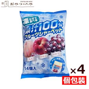 フルーツミックスシャーベット 1440g 80packs シャーベット アイス